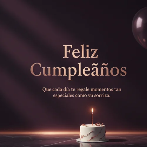 Feliz Cumpleaños Hermana Menor con Mensajes Dulces