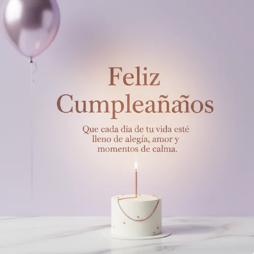 Feliz Cumpleaños Hermana Querida con Mensajes del Corazón