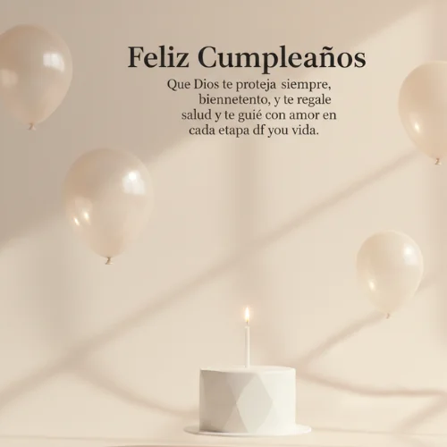 Feliz Cumpleaños Hijo Mío Dios te Bendiga