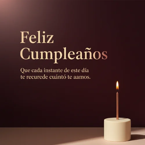 Feliz Cumpleaños Mamá Querida