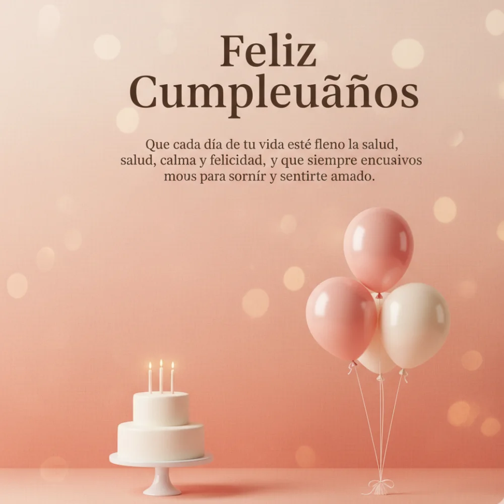 Feliz Cumpleaños Mejor Amiga con Palabras Especiales 