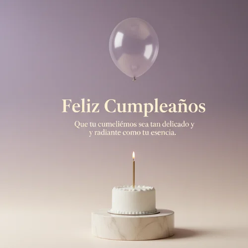 Feliz Cumpleaños Mujer Hermosa