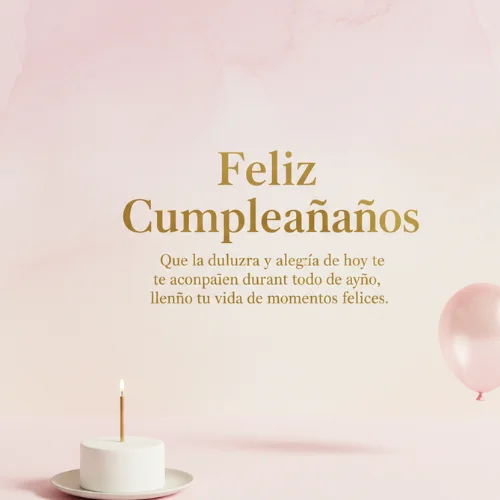 Feliz Cumpleaños Para Mujer