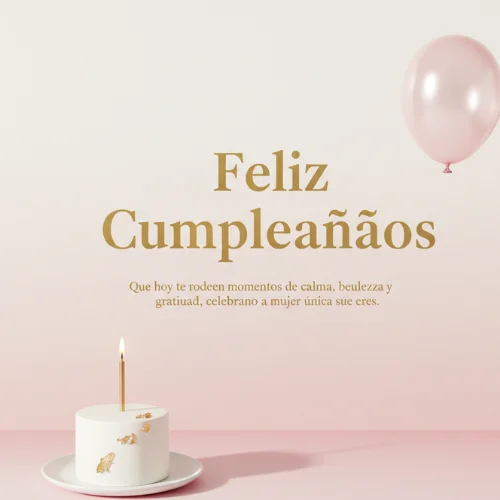 Feliz Cumpleaños Para Mujer