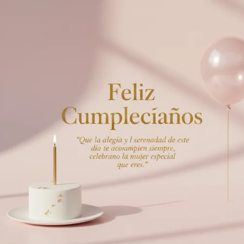 Feliz Cumpleaños Para Mujer