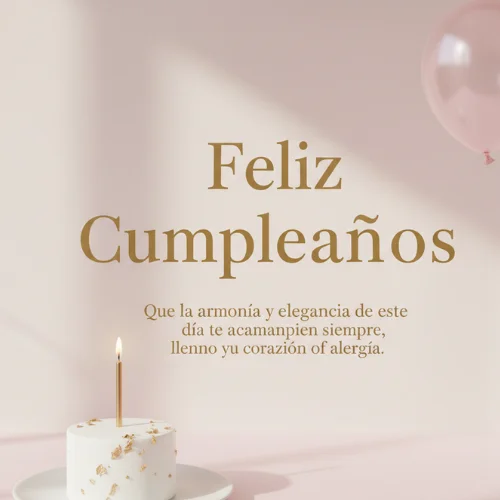 Feliz Cumpleaños Para Mujer