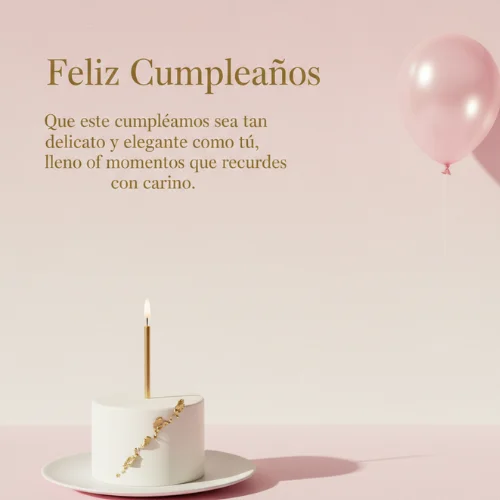 Feliz Cumpleaños Para Mujer