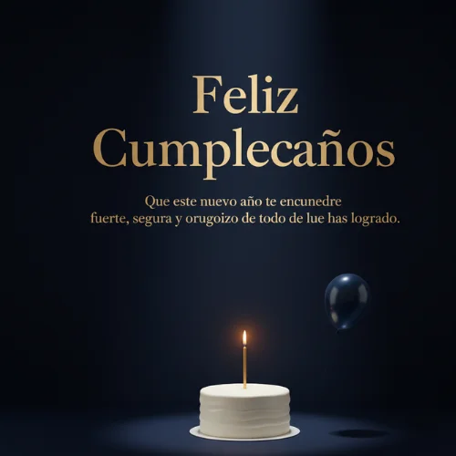 Feliz Cumpleaños Para Mujer Adulta