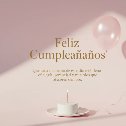 Feliz Cumpleaños Para Mujer