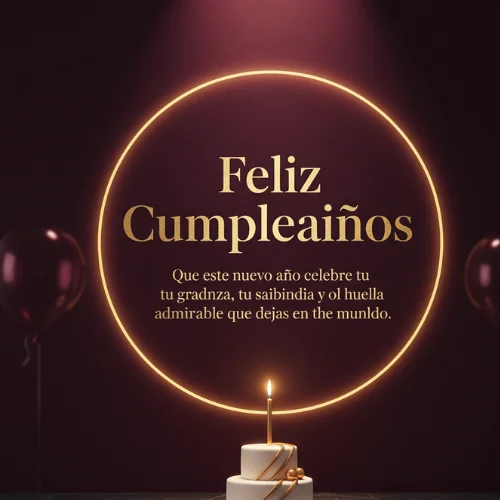 Feliz Cumpleaños a una Gran Mujer
