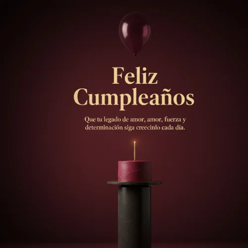 Feliz Cumpleaños a una Gran Mujer