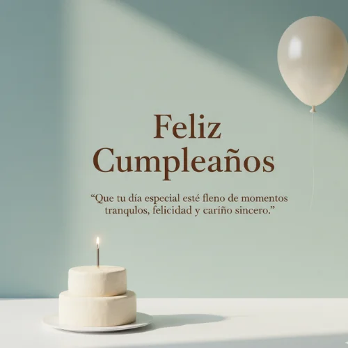 Feliz Cumpleaños a una tia 
