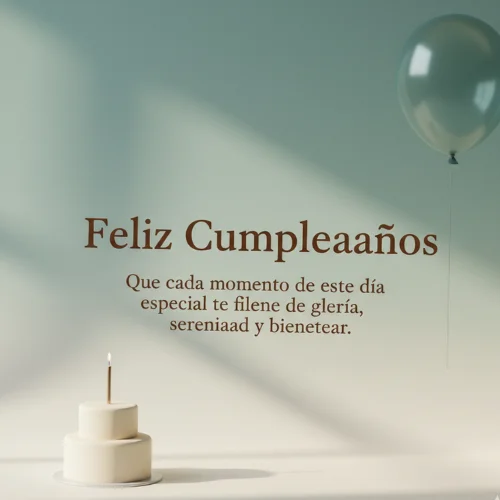 Feliz Cumpleaños a una tia 