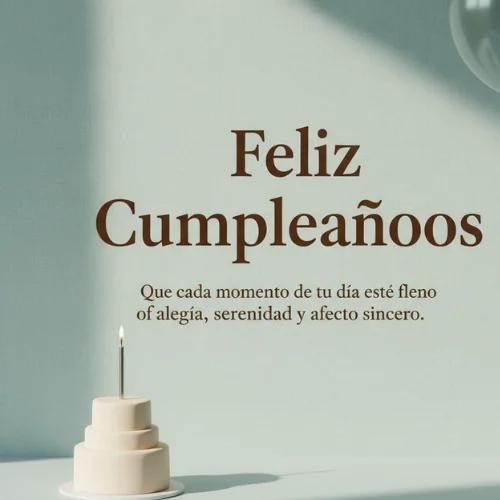 Feliz Cumpleaños a una tia