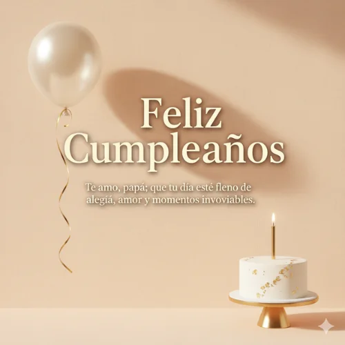 Feliz Cumpleaños al Mejor Papa Del Mundo, Mi Héroe Siempre 