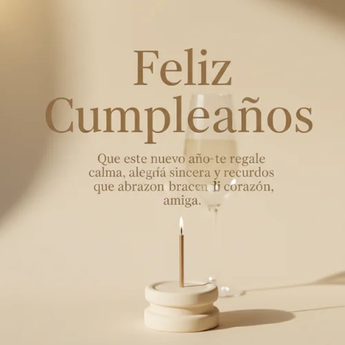 Feliz Cumpleaños Amigo Especial con Deseos Sinceros