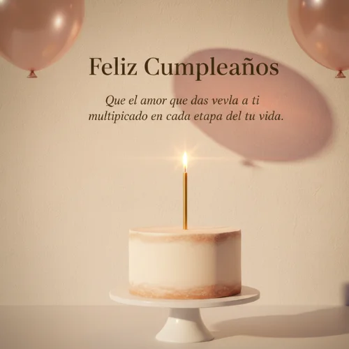 Feliz Cumpleaños mi amor Hombre