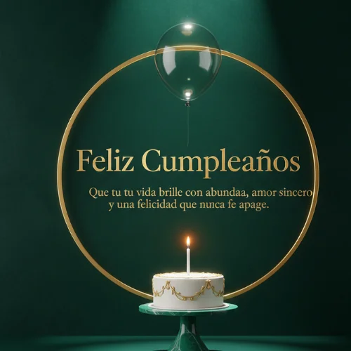 Feliz Cumpleaños para mi Hermana con Palabras de Amor
