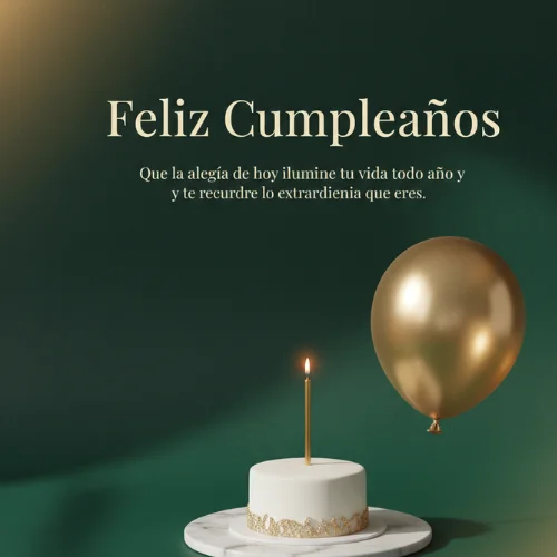 Feliz Cumpleaños para una Mujer Especial