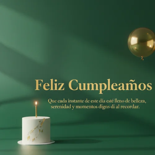 Feliz Cumpleaños para una Mujer Especial
