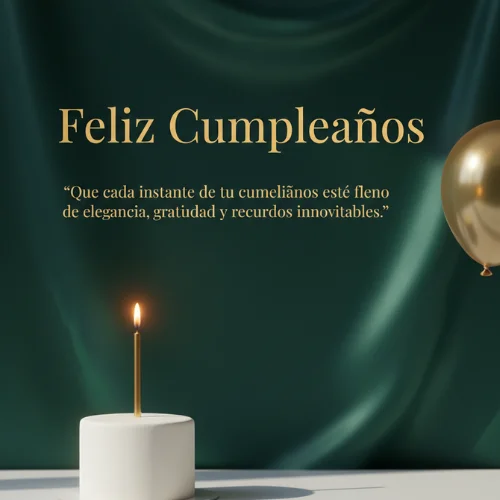 Feliz Cumpleaños para una Mujer Especial