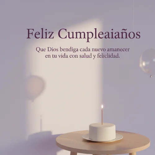 Feliz Cumpleaños tía que Dios Te Bendiga 