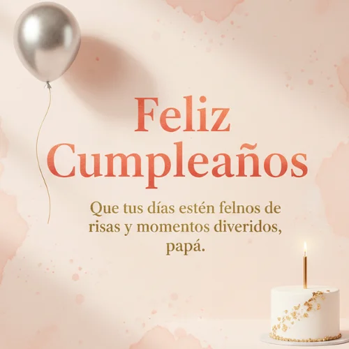 Gracioso Feliz Cumpleaños Papá