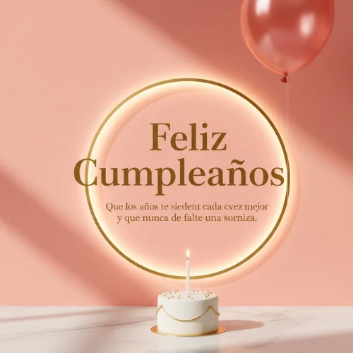 Palabras de Feliz Cumpleaños para mi Hermana con Cariño