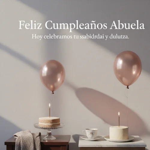 Feliz Cumpleaños Abuela