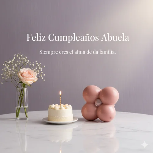Feliz Cumpleaños Abuela