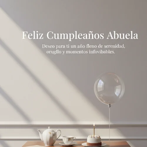 Feliz Cumpleaños Abuela