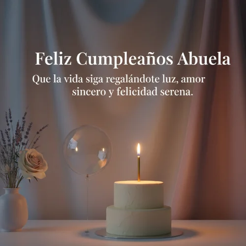 Feliz Cumpleaños Abuela