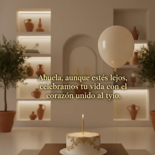 Feliz Cumpleaños Abuela Desde la Distancia