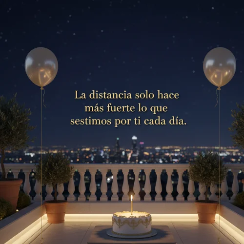 Feliz Cumpleaños Abuela Desde la Distancia