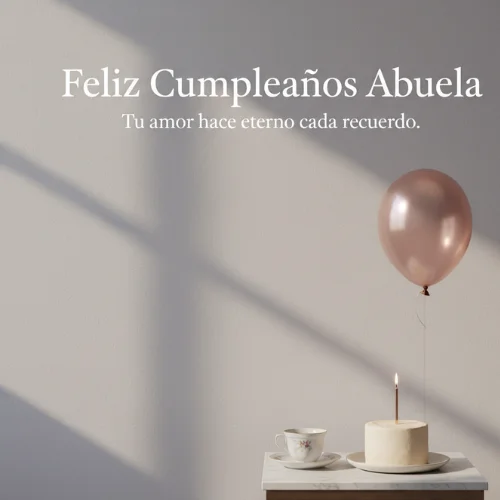Feliz Cumpleaños Abuela