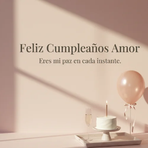 Feliz Cumpleaños Amor