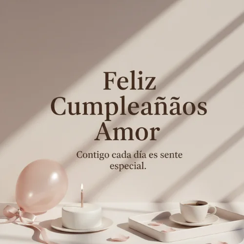 Feliz Cumpleaños Amor