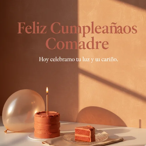 Feliz Cumpleaños Comadre