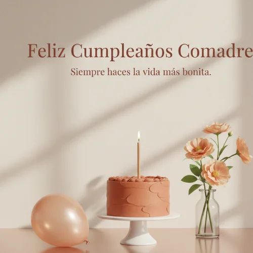 Feliz Cumpleaños Comadre