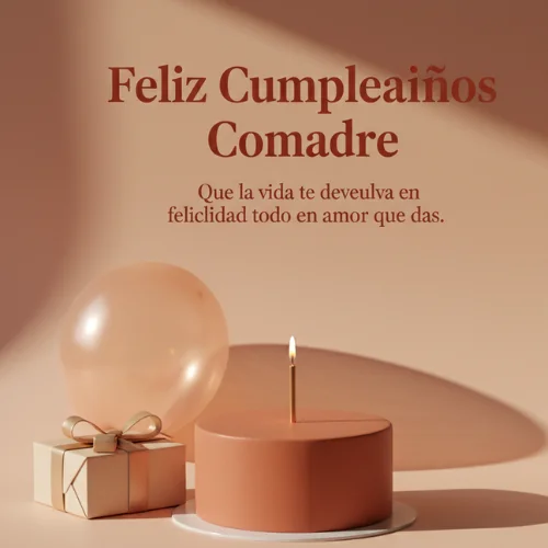 Feliz Cumpleaños Comadre