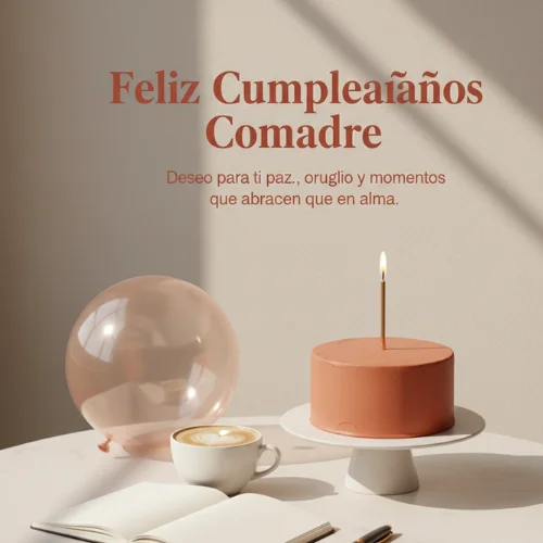 Feliz Cumpleaños Comadre