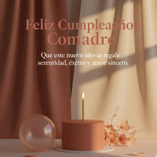 Feliz Cumpleaños Comadre