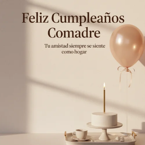 Feliz Cumpleaños Comadre