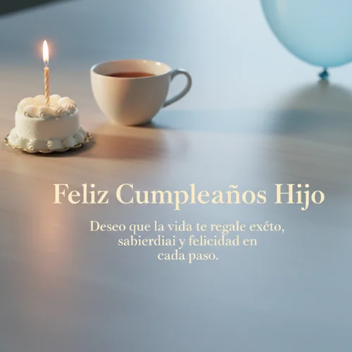 Feliz Cumpleaños Hijo