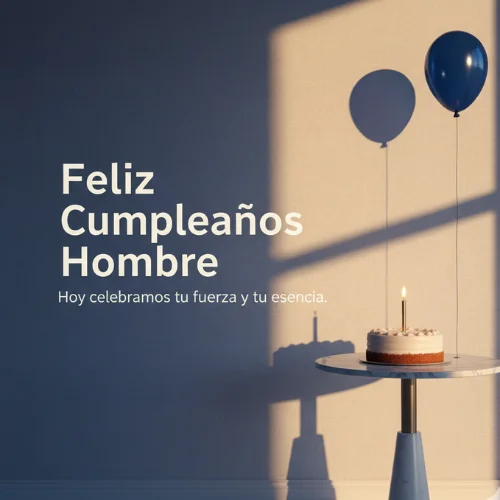 Feliz Cumpleaños Hombre