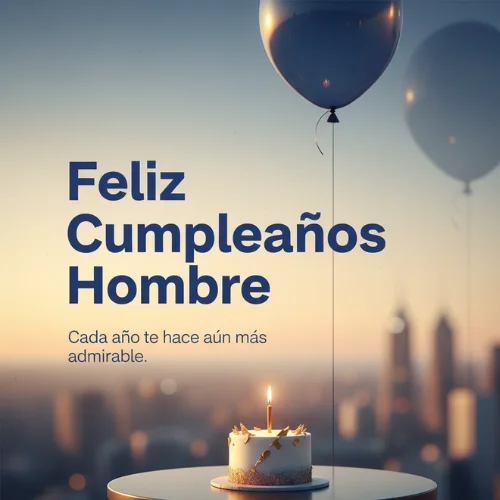 Feliz Cumpleaños Hombre