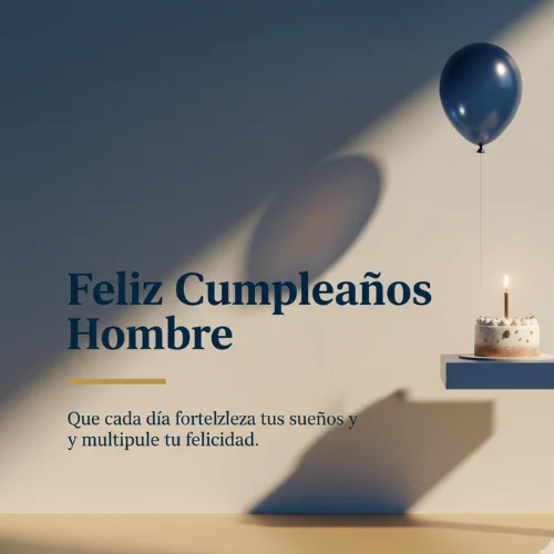 Feliz Cumpleaños Hombre
