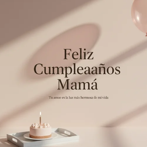 Feliz Cumpleaños Mama