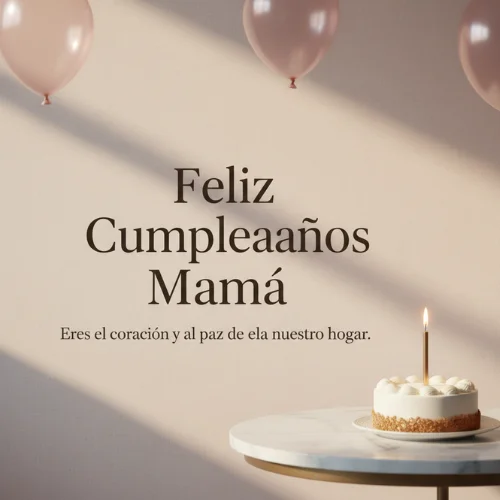 Feliz Cumpleaños Mama