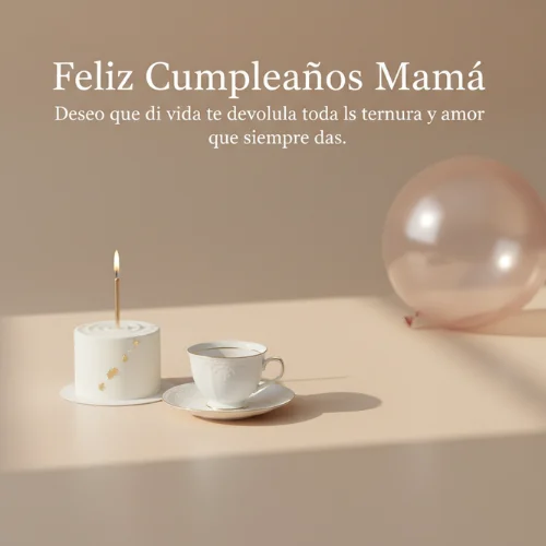 Feliz Cumpleaños Mama
